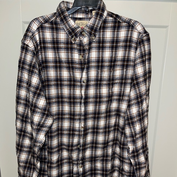 Mens Redhead Flannel Shirt New - Picture 1 of 3